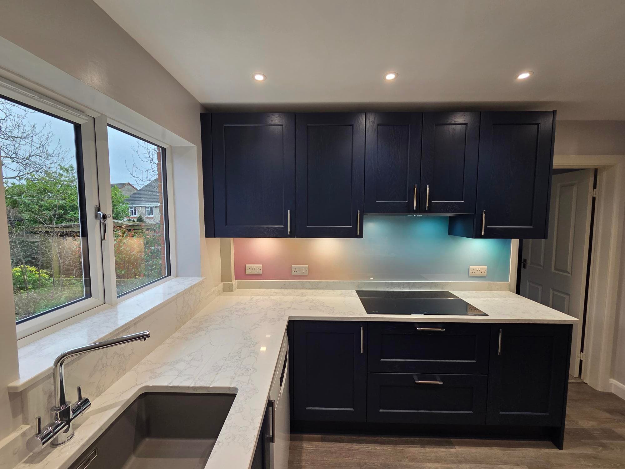 A beautifully refreshed kitchen near Bath